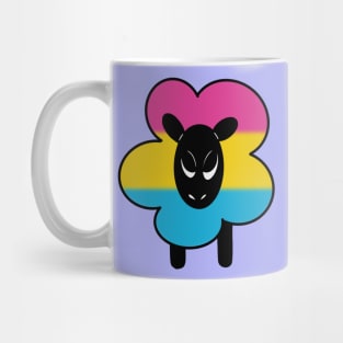 Proud Rainbow Sheep- Pan Mug